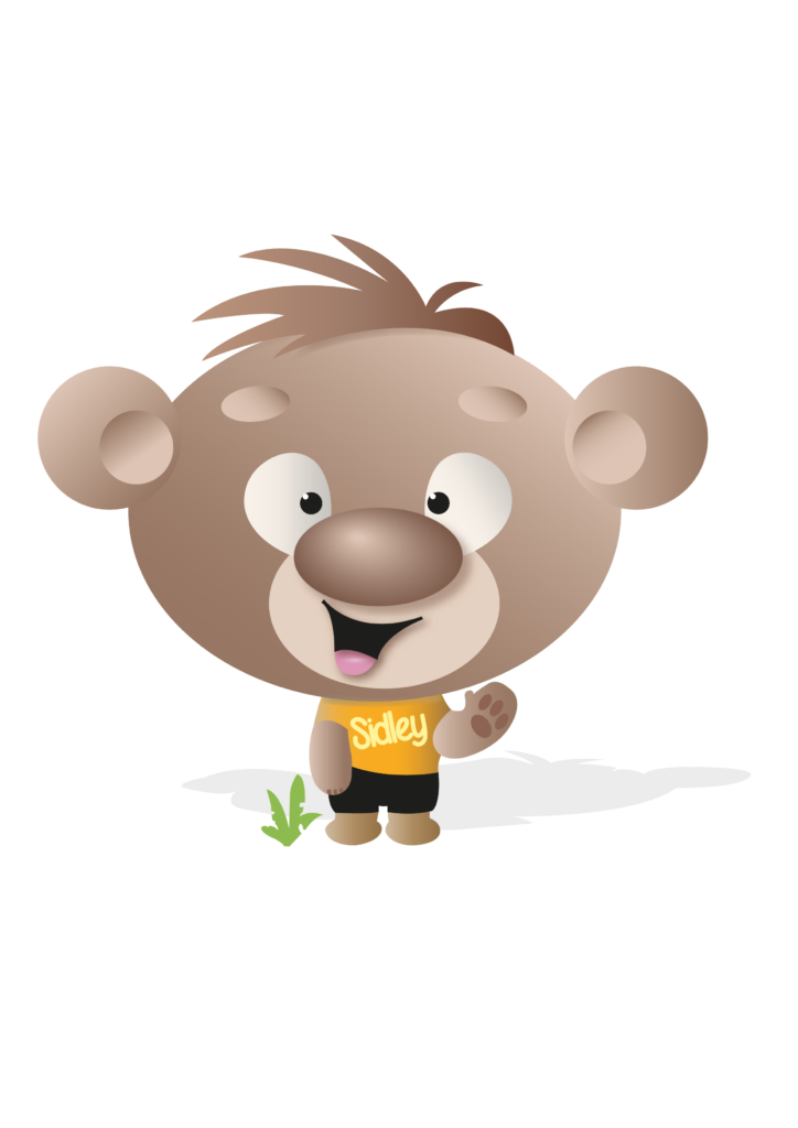 Sidley bear mascot